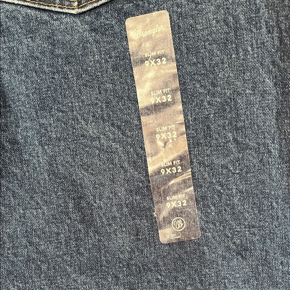 NWT Wrangler Slim Fit Blue Denim Jeans Size 9 - Picture 7 of 8